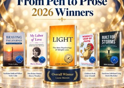 Meet the Winners of the 2026 Scriptor From Pen to Prose Book Awards